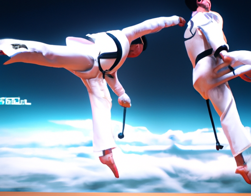 SEAG champs banner Smart/MVPSF team in Korea taekwondo tilt