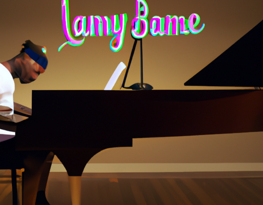 Bronny James is videoed playing the piano by LeBron