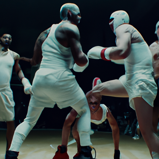 Michael Jordan broke up the Wack 100-Charleston White boxing match scuffle