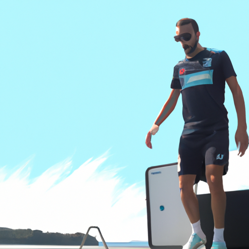 Dimitris Agravanis departs from the training camp of the Greek team