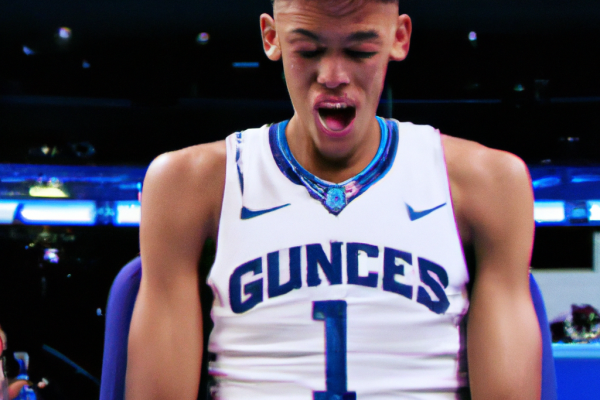 Quentin Grimes reacts to the passing of Reggie Chaney at the age of 23