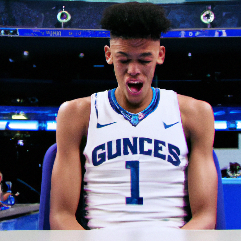 Quentin Grimes reacts to the passing of Reggie Chaney at the age of 23