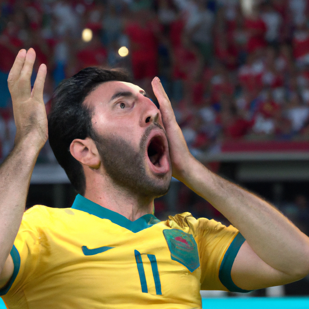 Hakan Demir reacts to Iran’s 41-point loss to Brazil