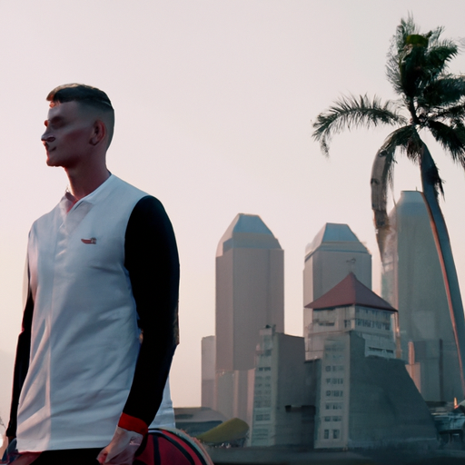 Kristaps Porzingis traveled with the Latvian team to Jakarta