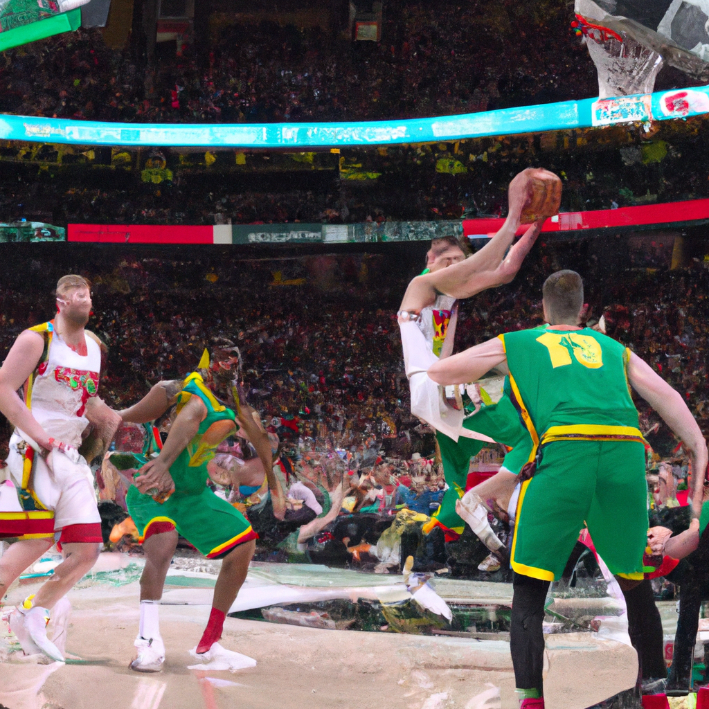 Jonas Valanciunas takes control in the paint as Lithuania cruises past Mexico, advancing to 2-0