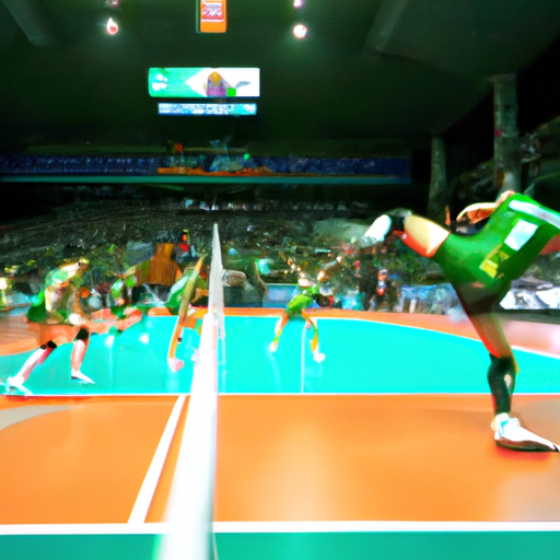 Tams stand ground vs Green Spikers for 1st V-League win