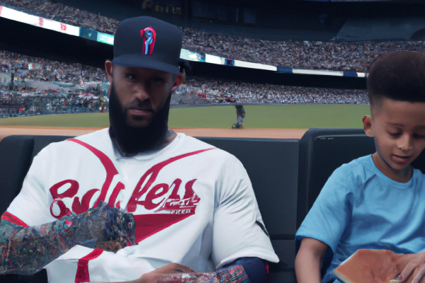 LeBron and Bronny James at Dodgers game following son’s heart issue
