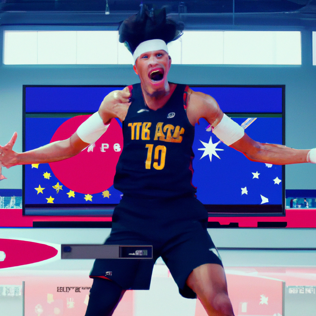 Tyrese Haliburton reacts to Team USA passing Montenegro