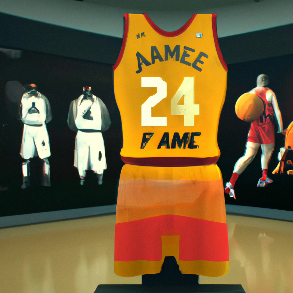 Animam jersey to FIBA Museum