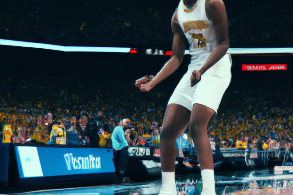Mikal Bridges reacts to his miracle in a loss to Canada