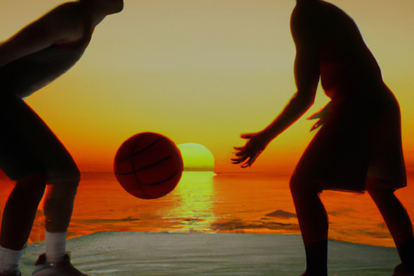 Accepting challenges not only in basketball