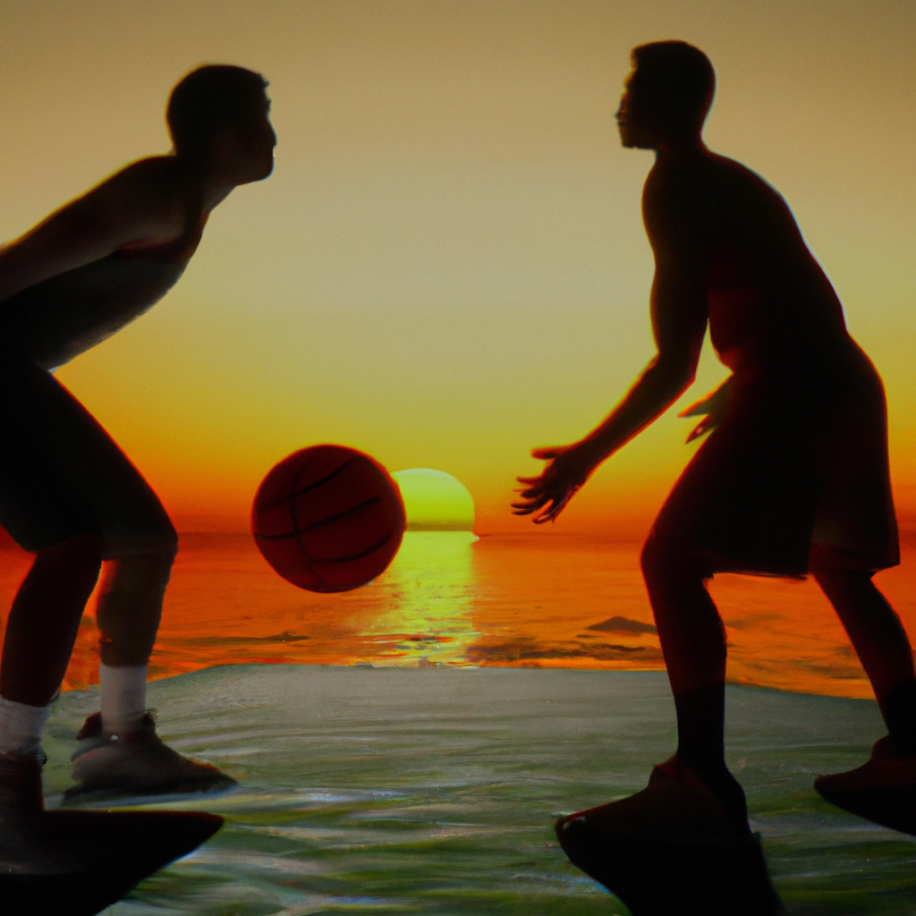 Accepting challenges not only in basketball