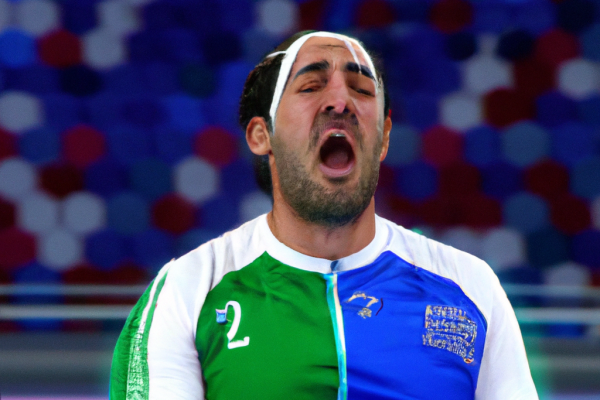 Gianmarco Pozzecco reacts to Italy grabbing another win over Serbia