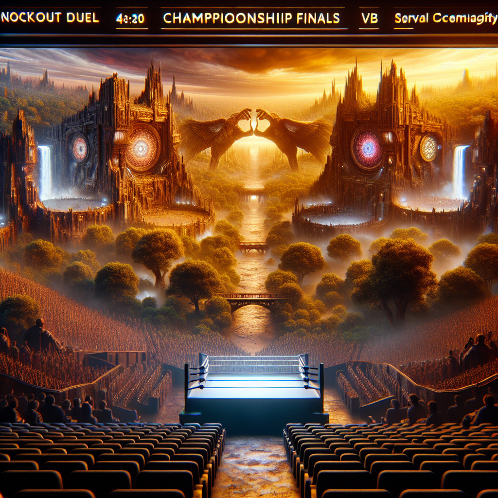KO duels determine V-L finals cast