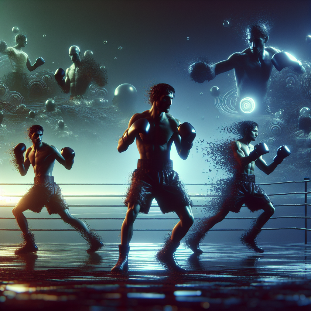 Three boxers pursue advance