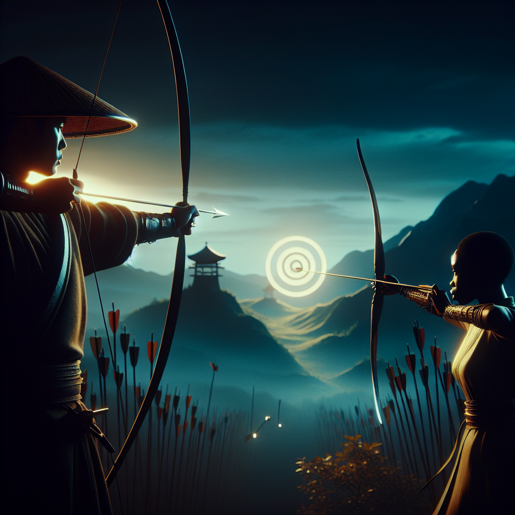 Archers on target