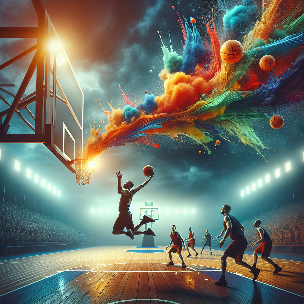 Capturing perfect basketball moments with vivo V29 5G: Slam dunk in innovation