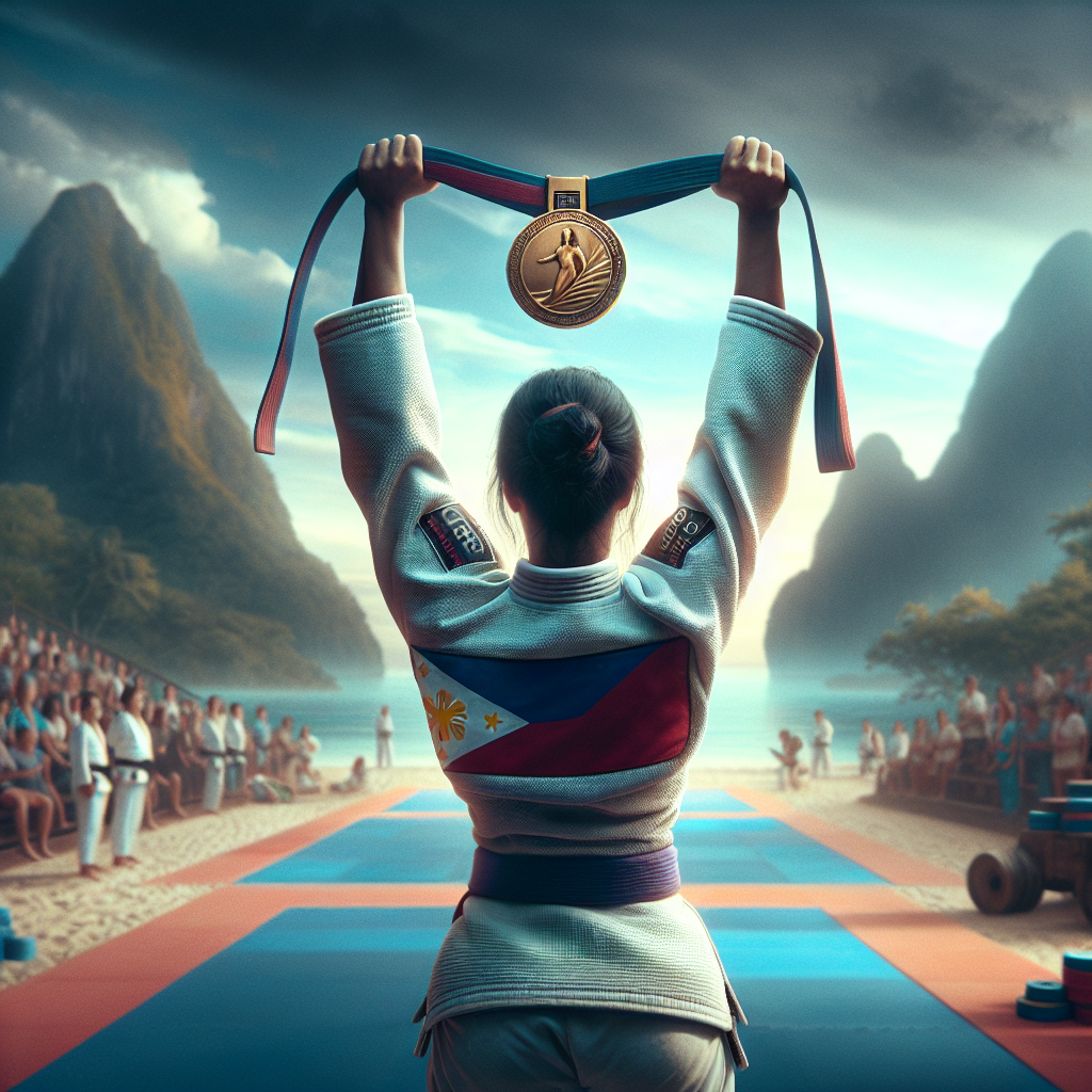 Ju-jitsu's Meggie Ochoa bags Philippines' 2nd Asiad gold