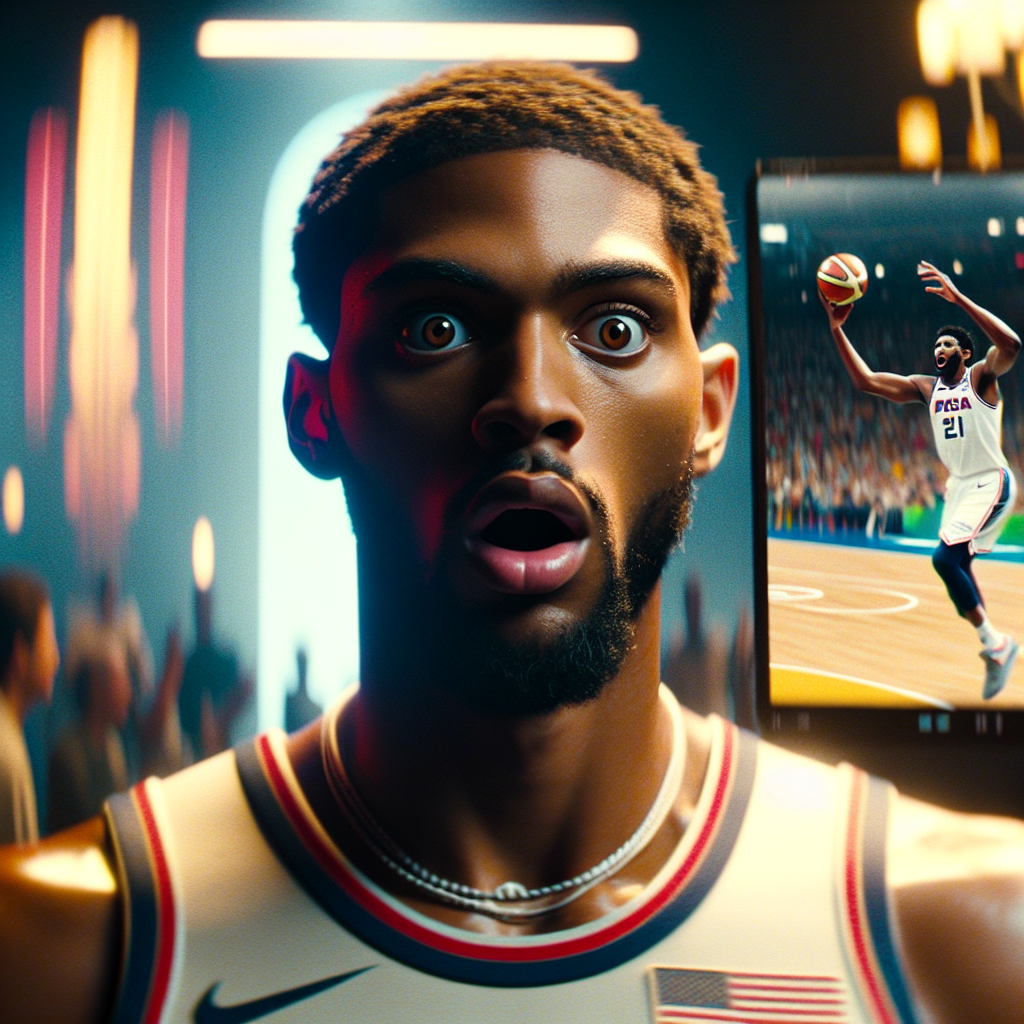 Nicolas Batum reacts to Team USA getting Joel Embiid for the Olympics