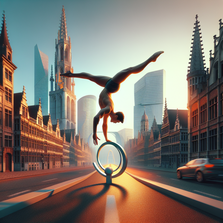 Yulo tumbles in Antwerp