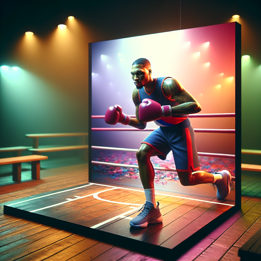 Damian Lillard practices boxing (VIDEO)