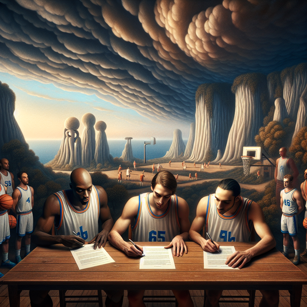 Nuggets sign three players