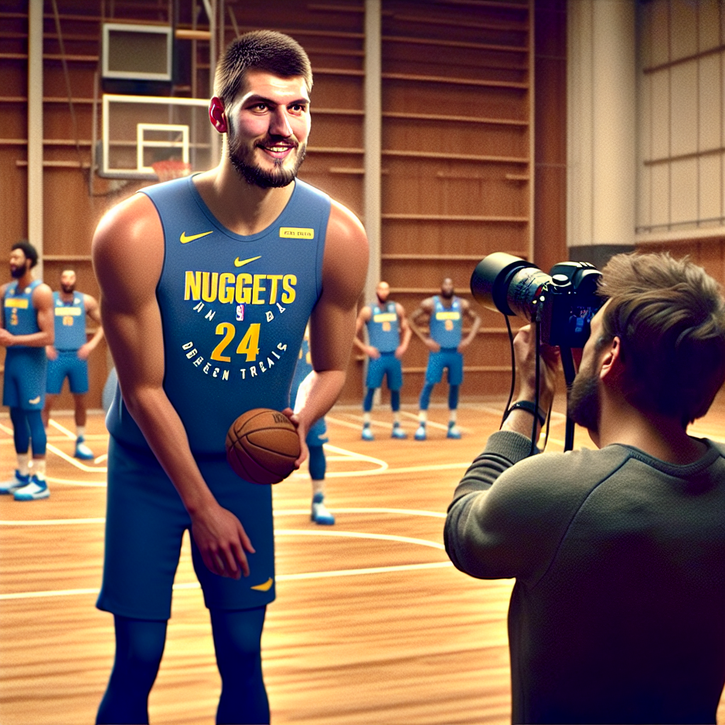 Nikola Jokic gives humorous take on coaching during Nuggets open practice