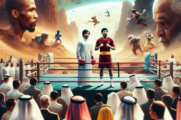 Pacquiao meets Ronaldo as boxing, sports stars descend on Saudi for Fury-Ngannou bout