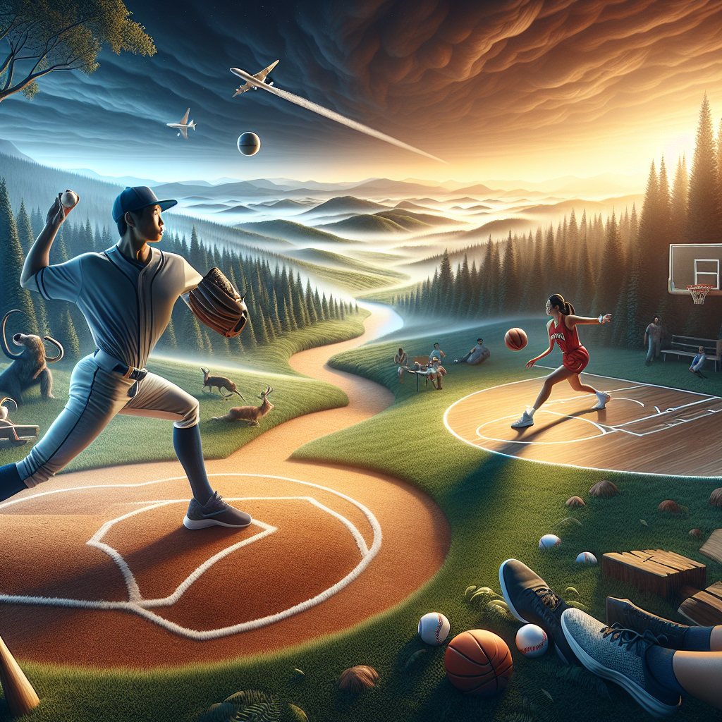 Pitching or Dribbling? : Baseball Vs. Basketball