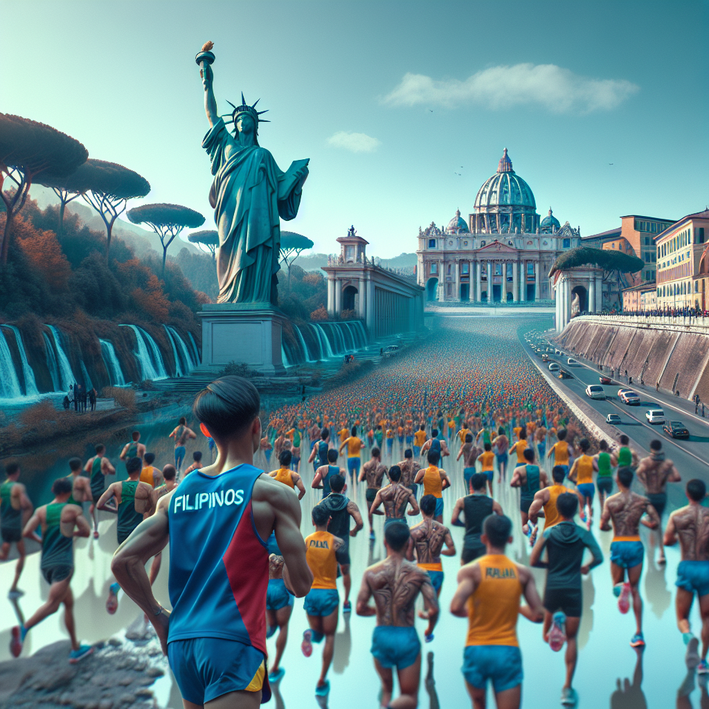 Filipino runners gear up for 29th Rome Marathon