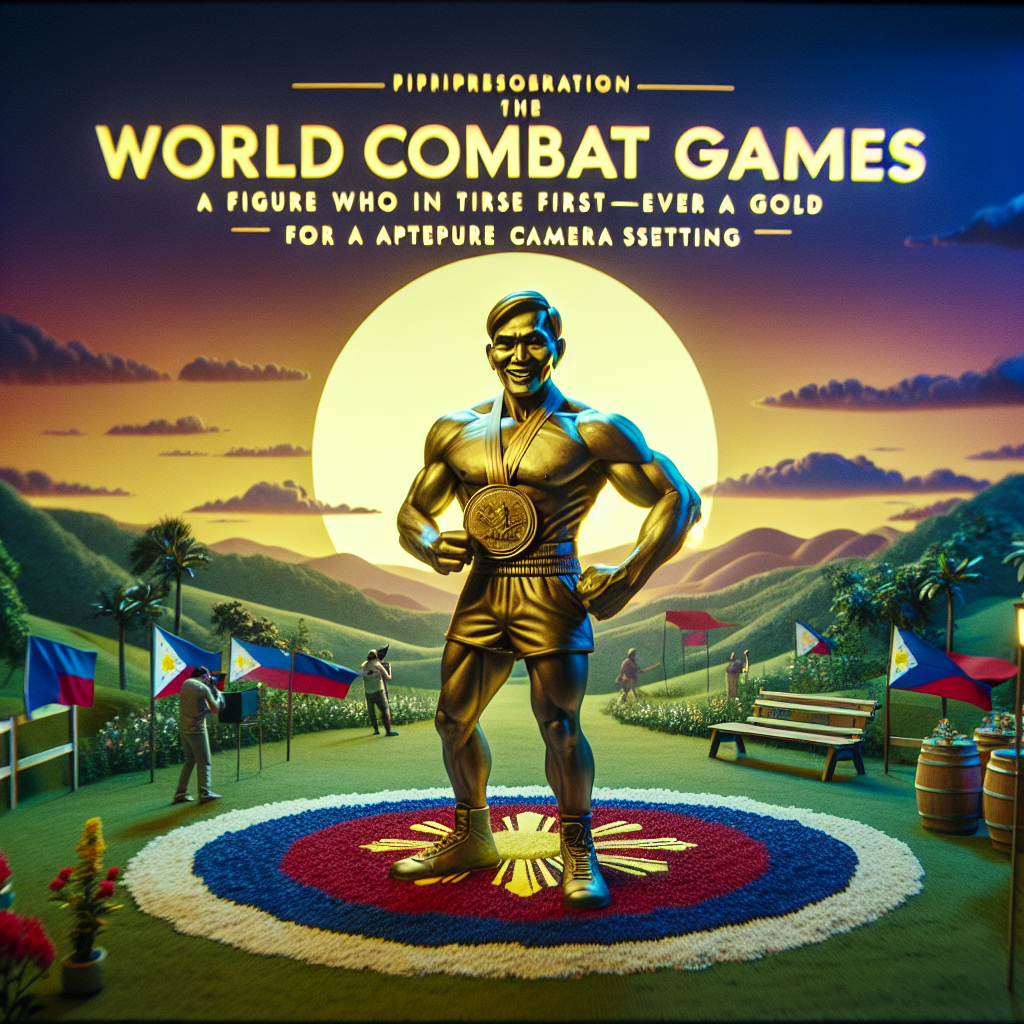 Napolis wins first-ever gold for Philippines in World Combat Games
