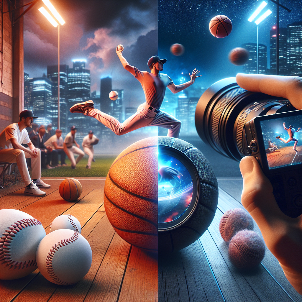 Pitching or Dribbling? : Baseball Vs. Basketball