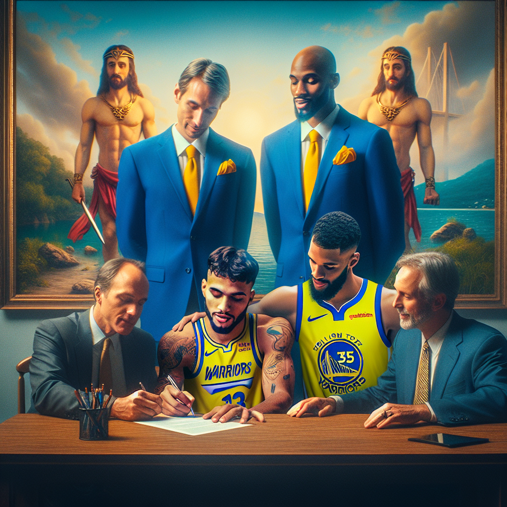 Warriors signing Brazilian forward Gui Santos