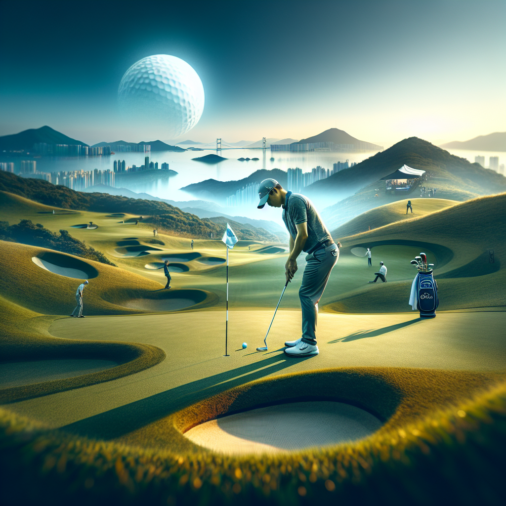 Que putts way into early contention in Hong Kong Open