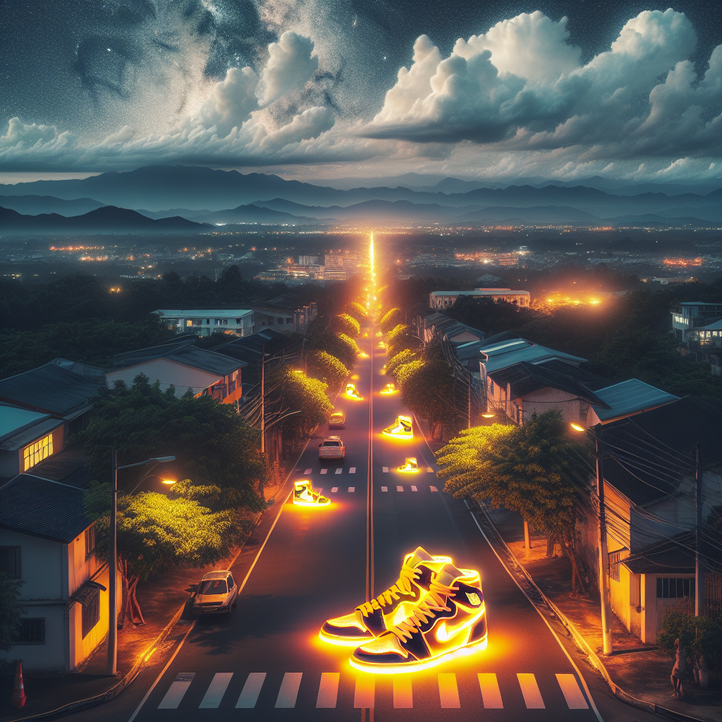 Asics RnR lights up streets