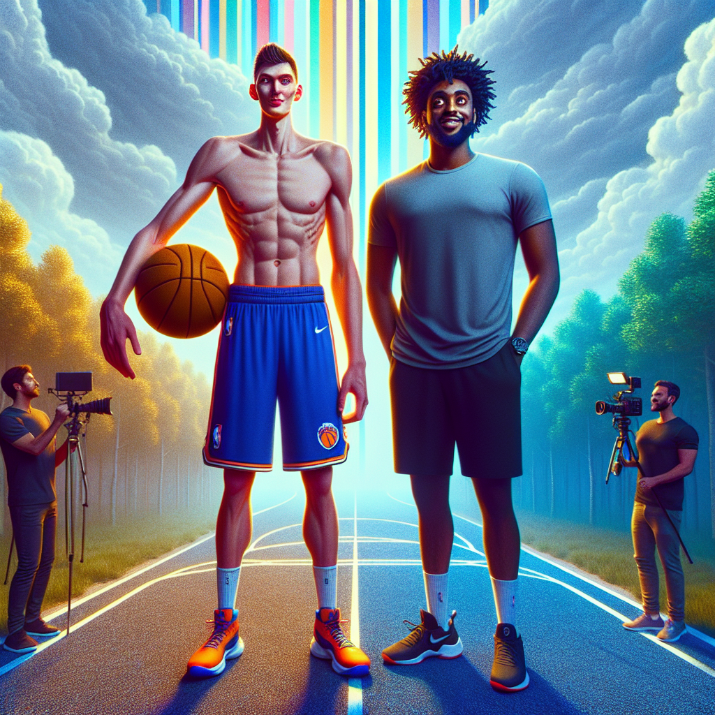 Kristaps Porzingis: I absolutely love playing with Jaylen Brown
