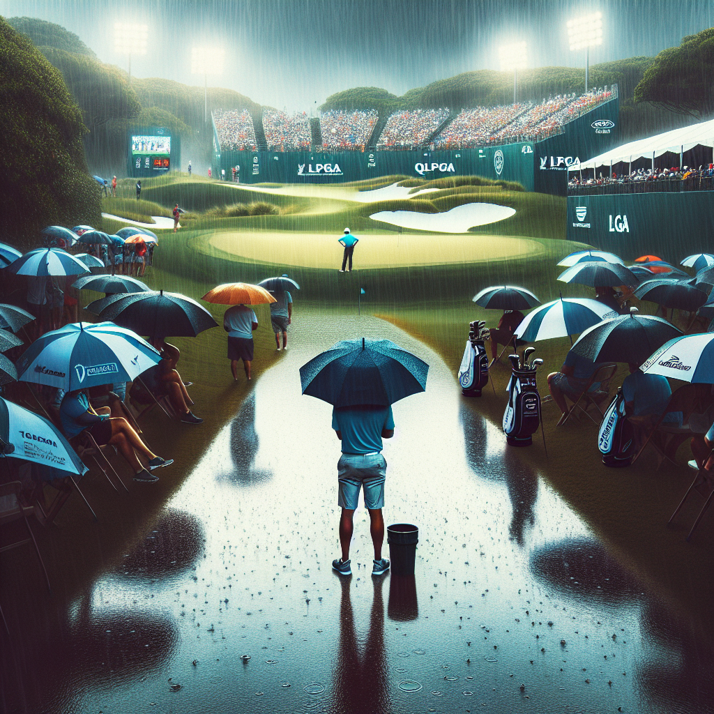 Heavy rains delay LPGA Q-Series