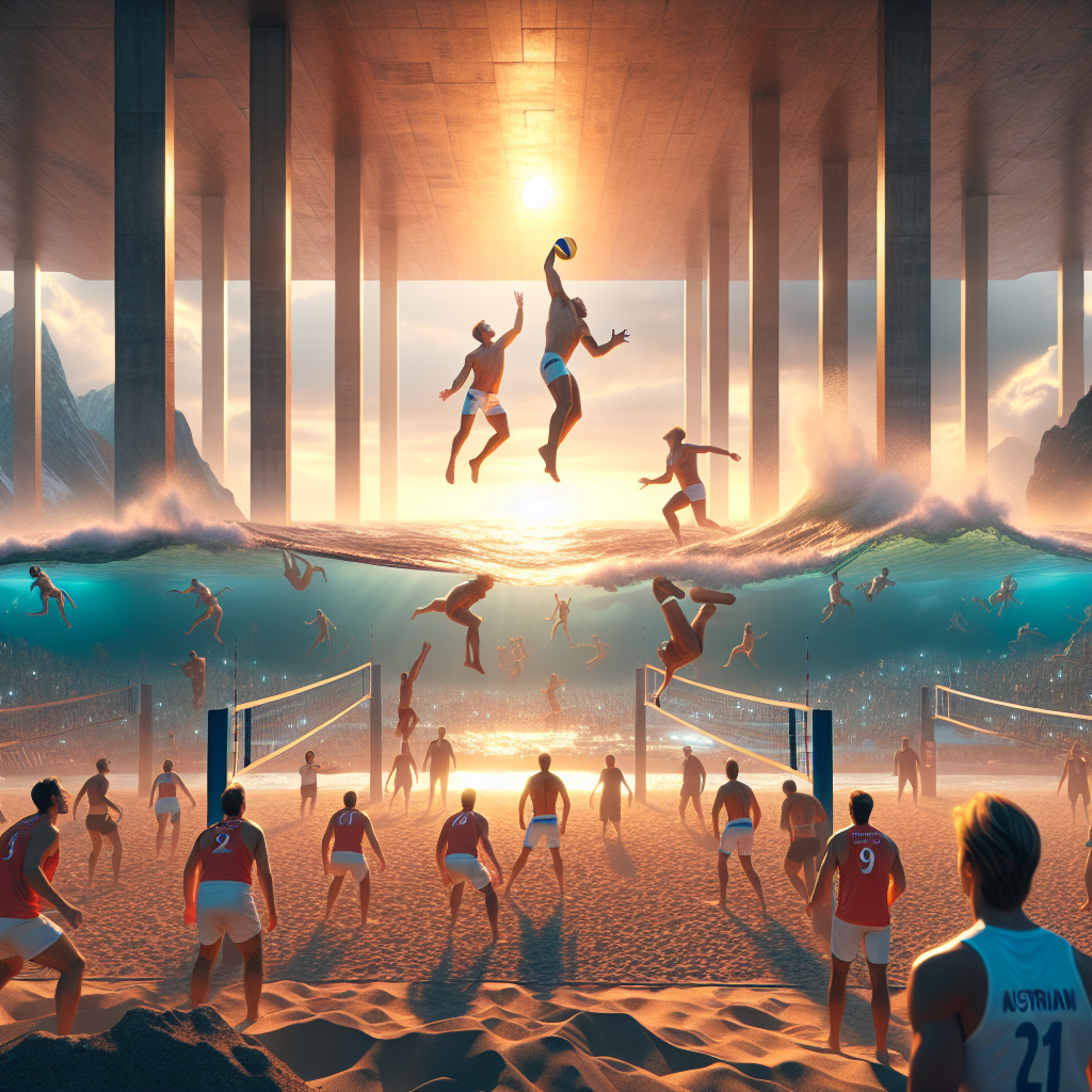 Austrians reign in Nuvali world beach volley