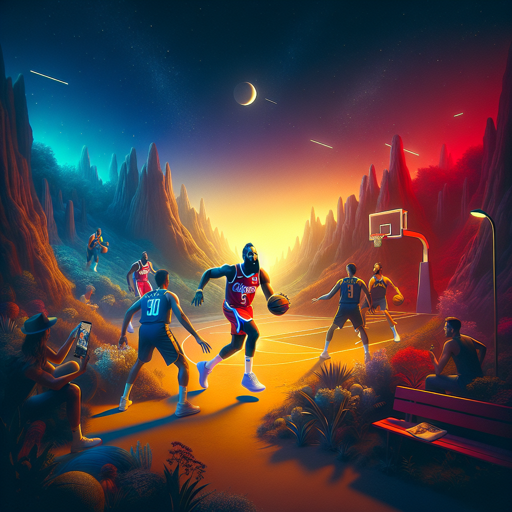 Clippers halt Nuggets, James Harden finding his groove