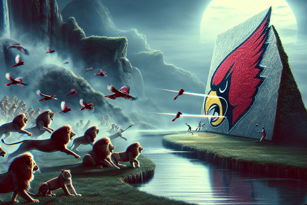 Cardinals repel Lions for Game 1 win