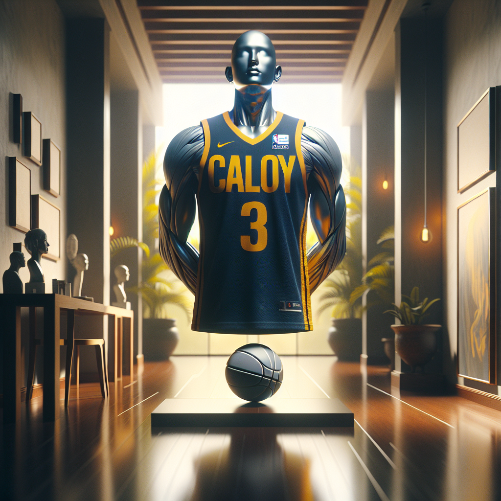 Caloy jersey in FIBA House