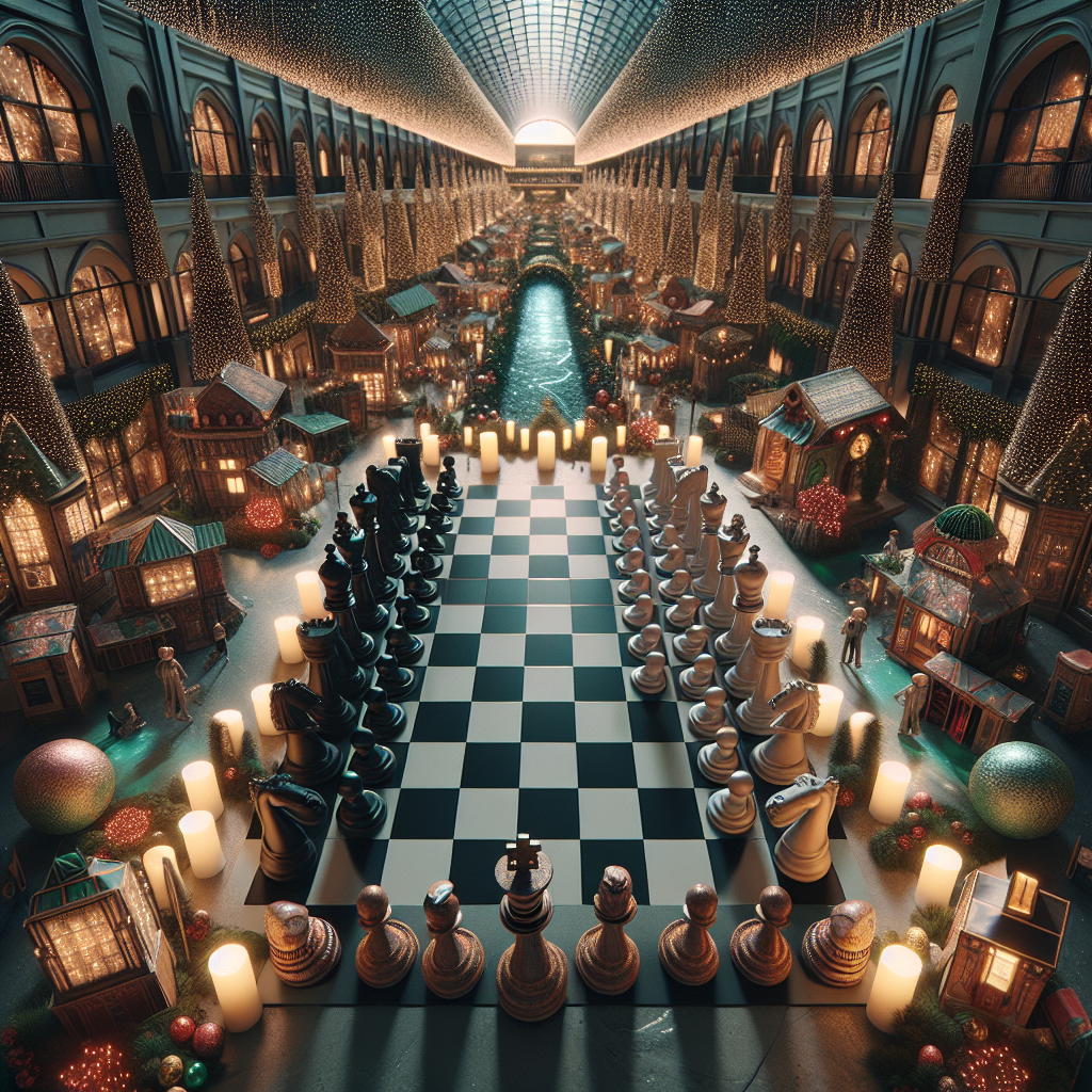 MCC Pamaskong Handog chess set in Starmall Shaw