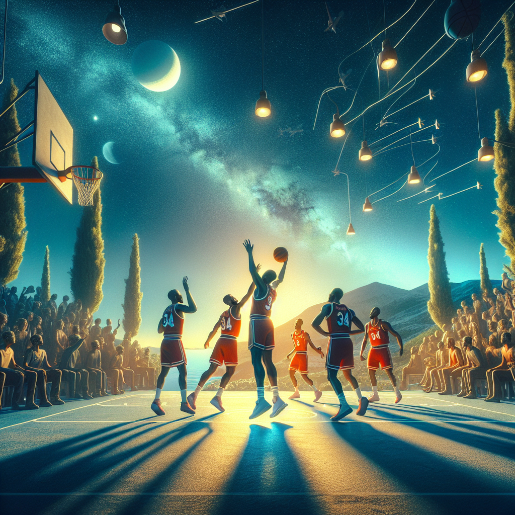 Team Walkup beats Team Sloukas in the Greek All-Star Game