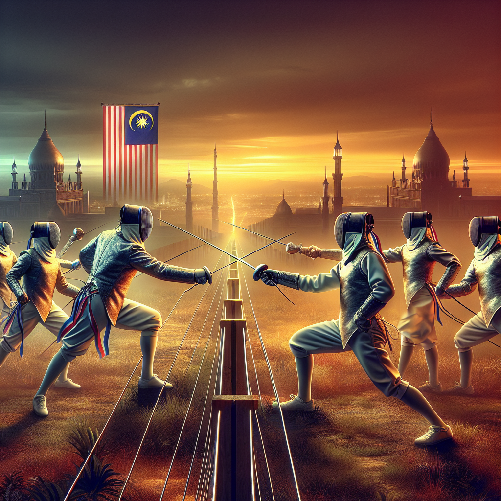 UE fencers shine in Malaysia tilt