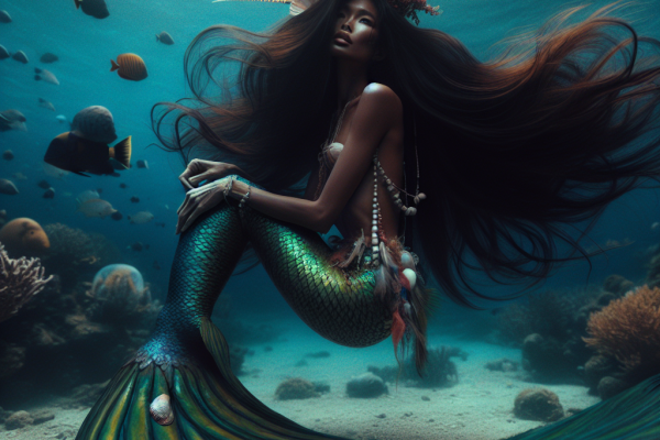 Little Mermaid from Palawan puts on show
