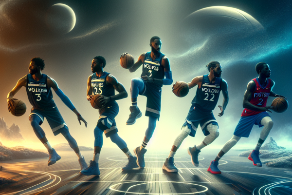 Four players propel Timberwolves to victory over Pistons