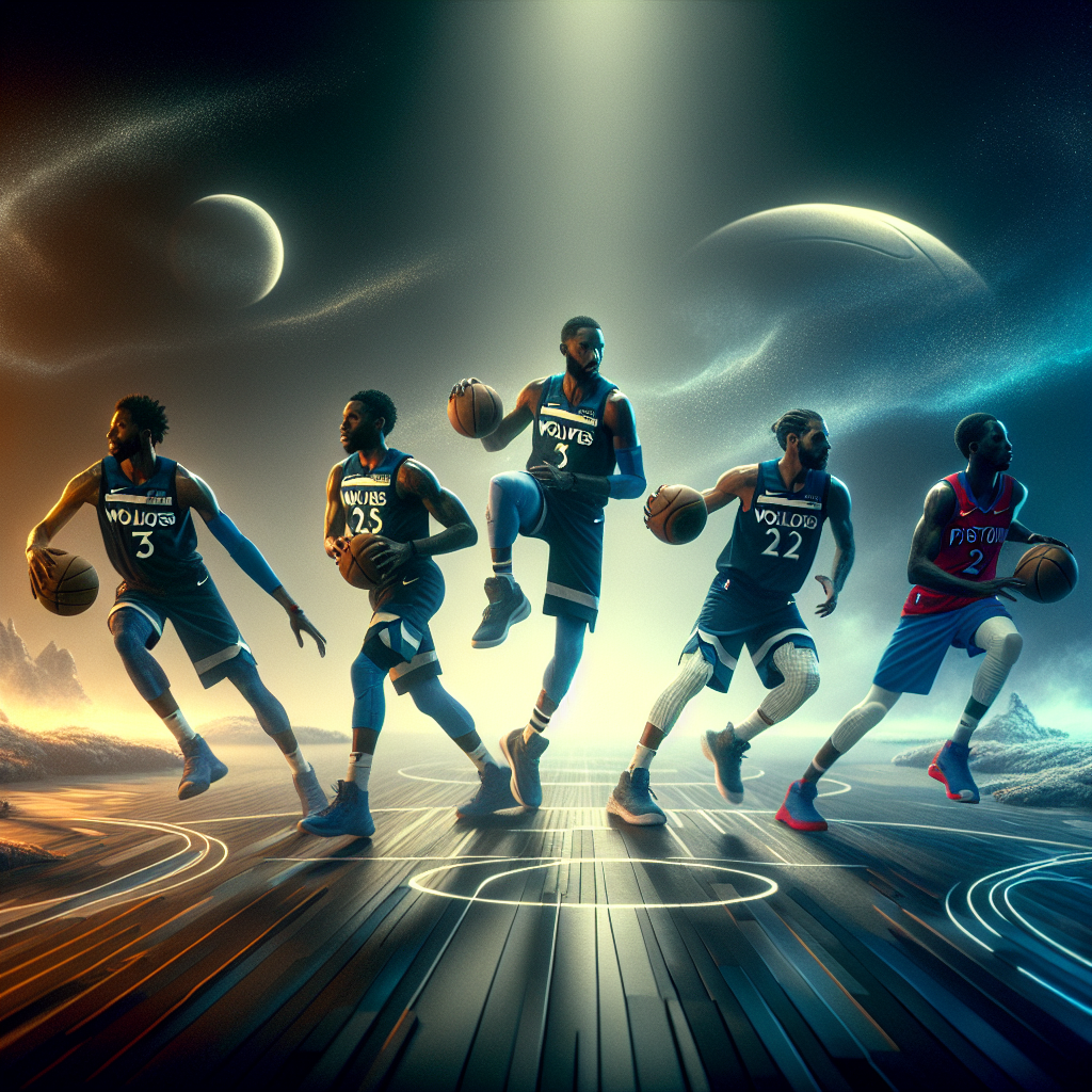Four players propel Timberwolves to victory over Pistons